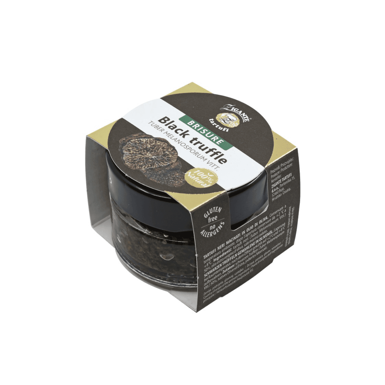 Black Truffle Brisure (Tuber Melanosporum Vitt.) Zigante Tartufi Online Shop