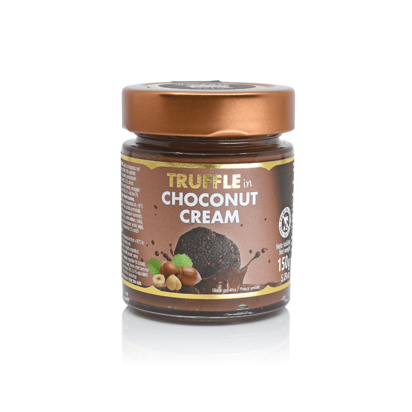 Black Truffle CHOCONUT Cream Specialties with Truffles Zigante tartufi d.o.o.