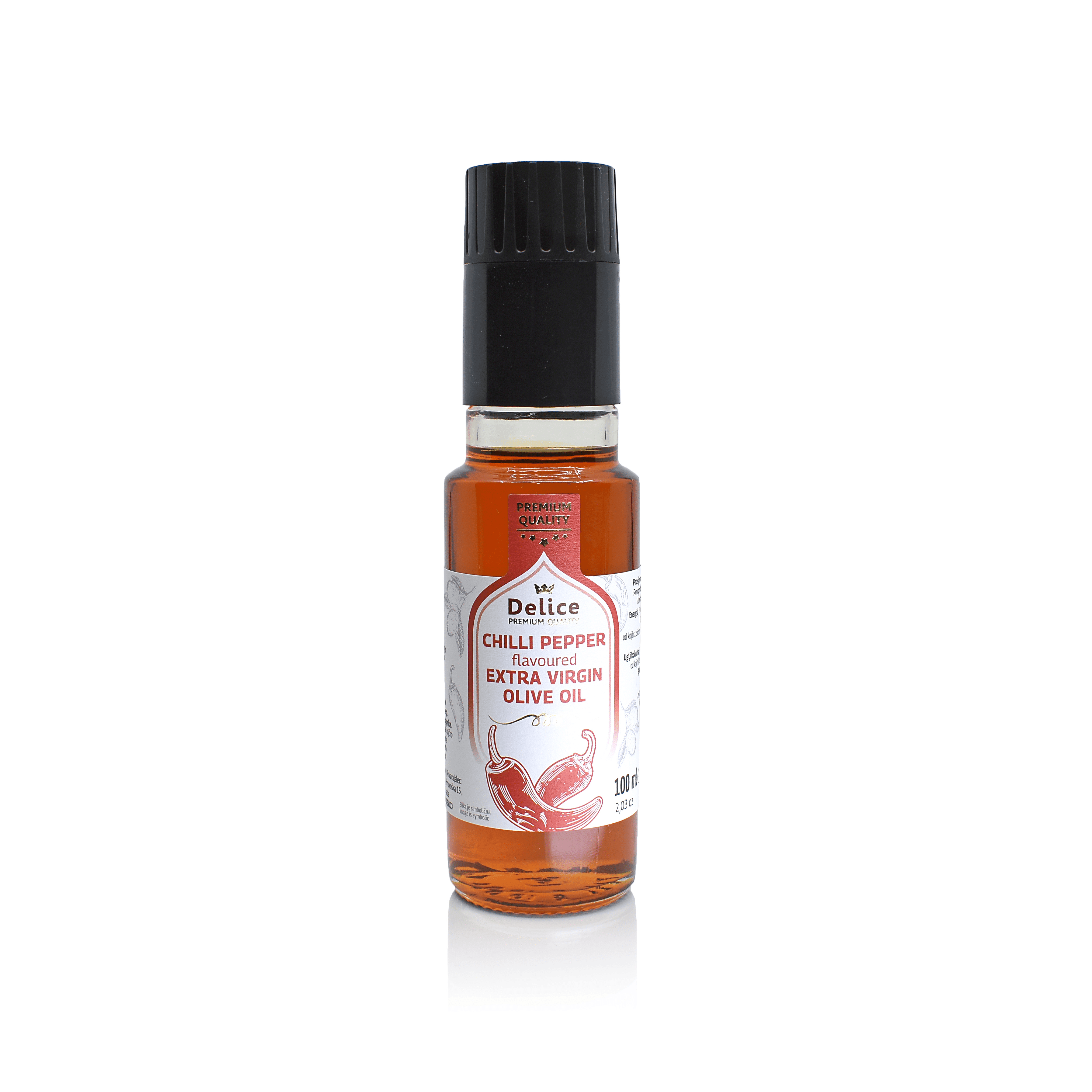 Extra Virgin Olive Oil With Chilli Flavour Zigante Delice Zigante tartufi d.o.o.