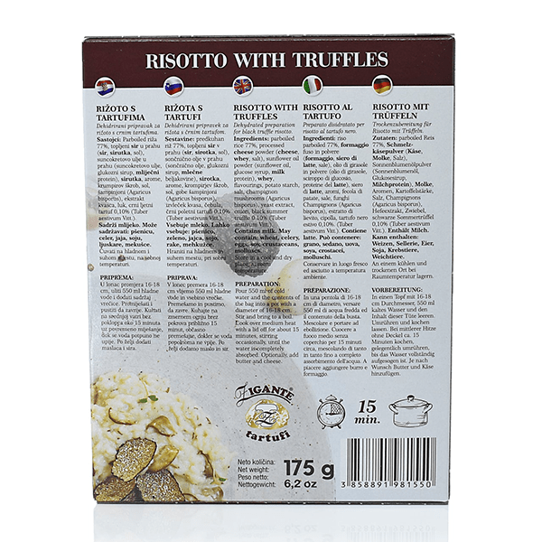 Truffle risotto Zigante Tartufi Online Shop