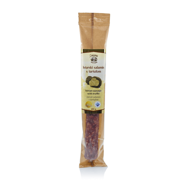 Istrian sausage with truffles Specialties with Truffles Zigante tartufi d.o.o.