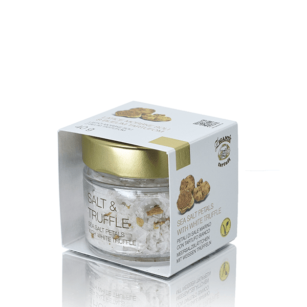 Sea salt petals with White truffle New arrivals Zigante tartufi d.o.o.