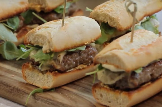 Zigante burger with Truffle Cheese