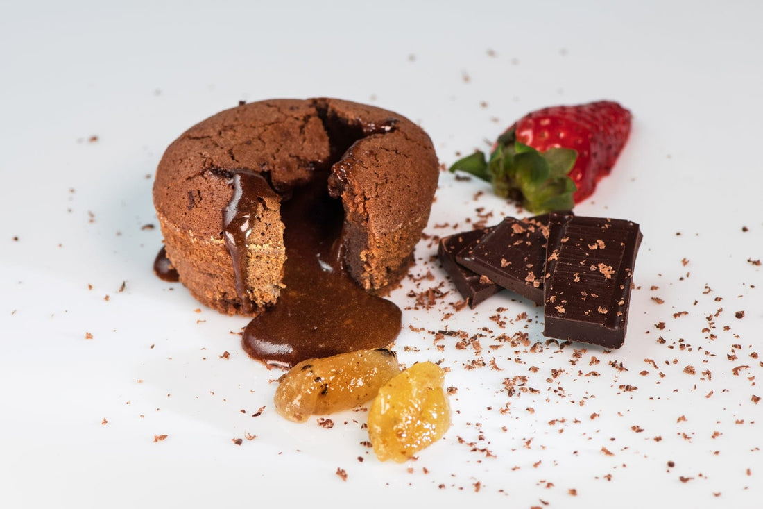 Chocolate and Truffle Jam souffle