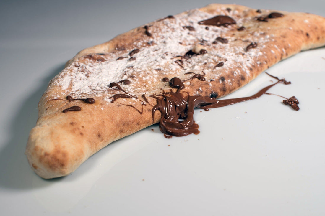 Hazelnut cream and Truffle pizza