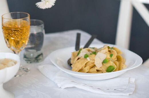 Tagliatelle with White Tartufata