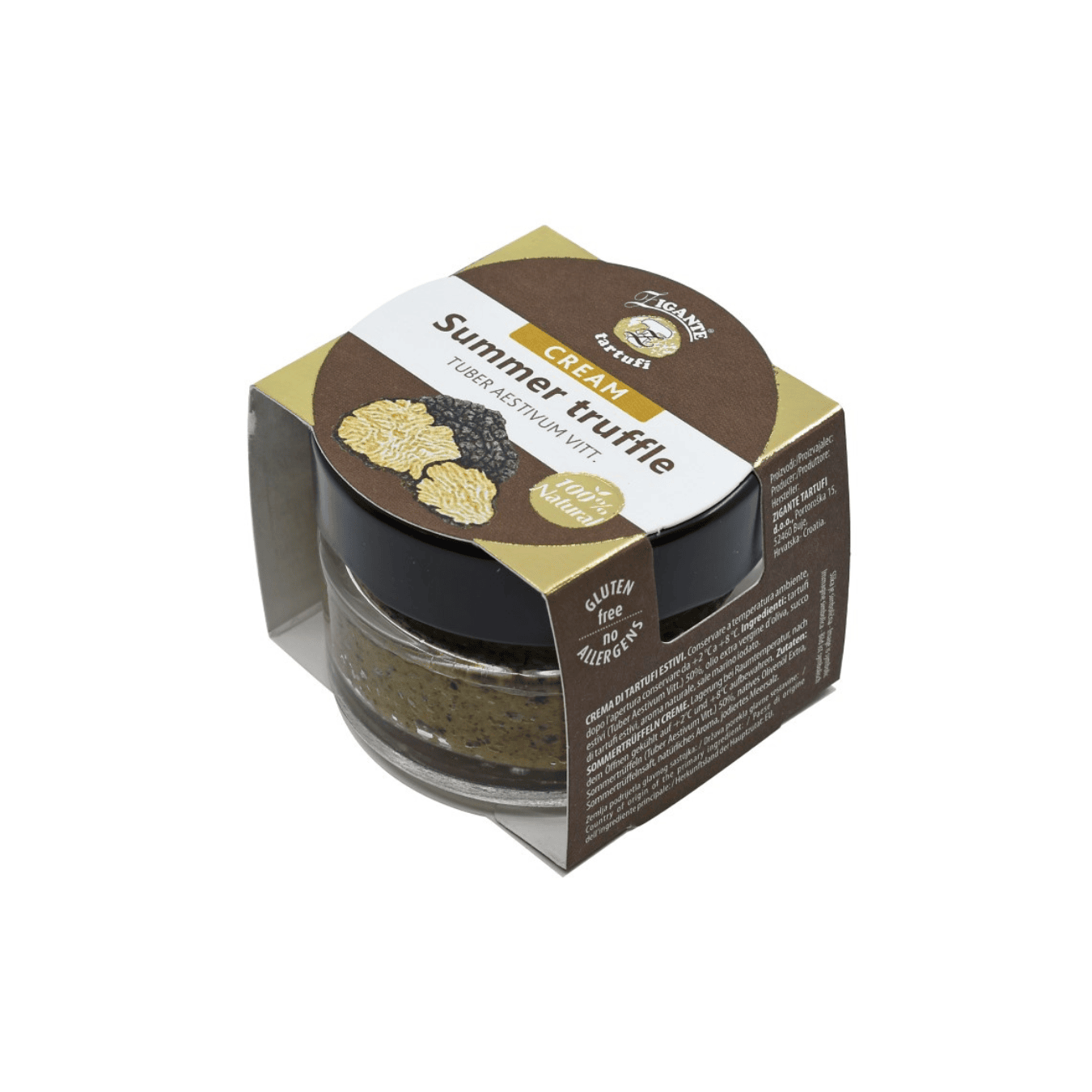 Summer Truffle Cream (Tuber Aestivum Vitt.) Zigante Tartufi Online Shop