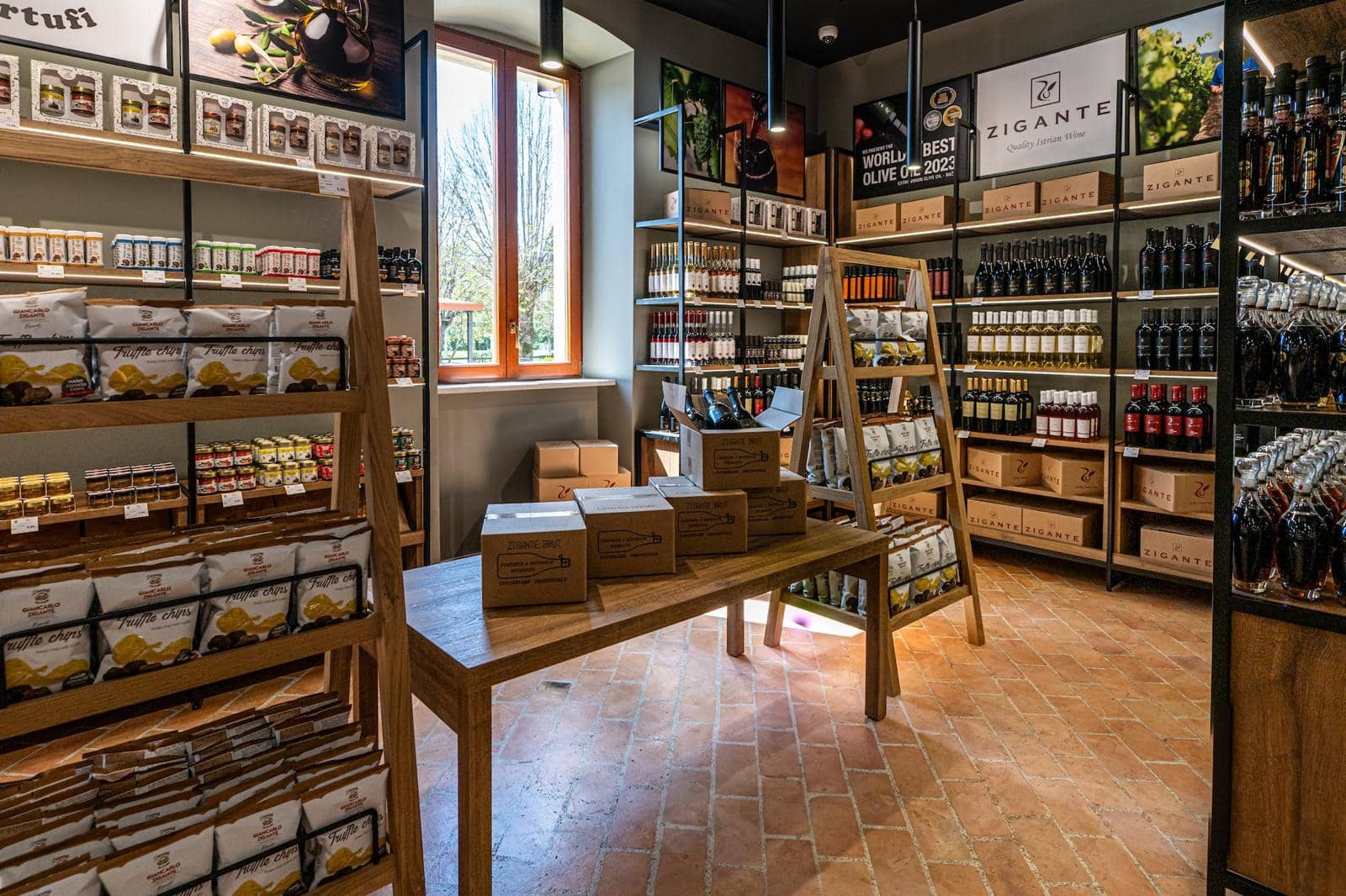 The truffle shop next door