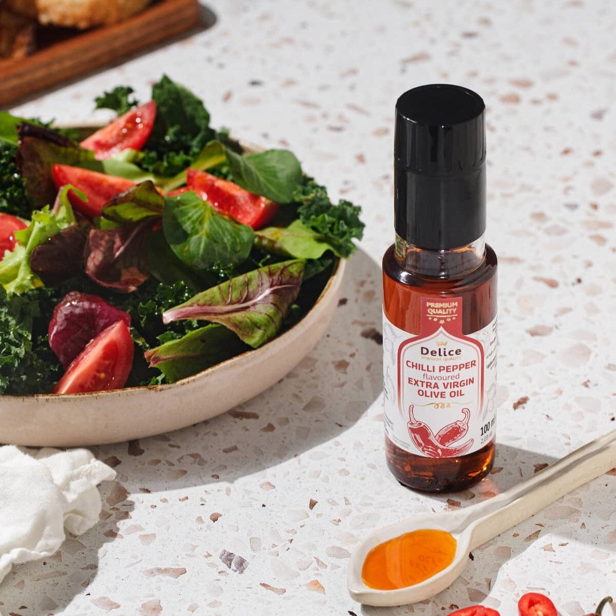 Extra Virgin Olive Oil With Chilli Flavour Zigante Delice Zigante tartufi d.o.o.