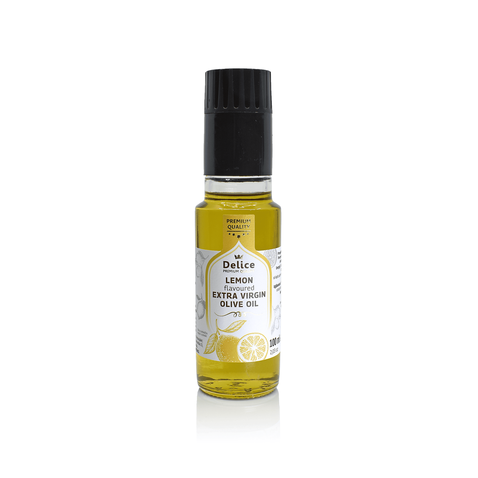 Extra Virgin Olive Oil with Lemon flavour Zigante Delice Zigante tartufi d.o.o.