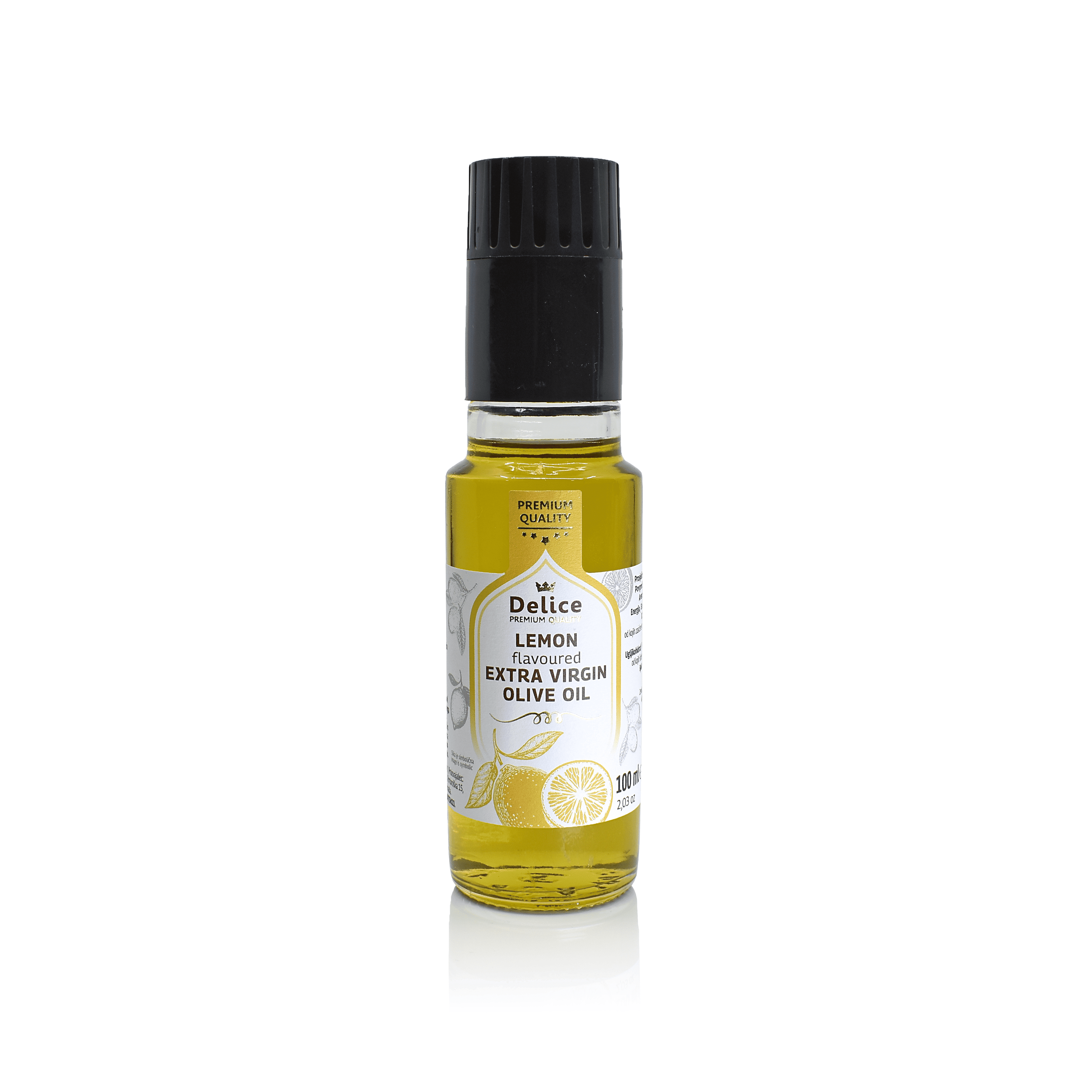 Extra Virgin Olive Oil with Lemon flavour Zigante Delice Zigante tartufi d.o.o.