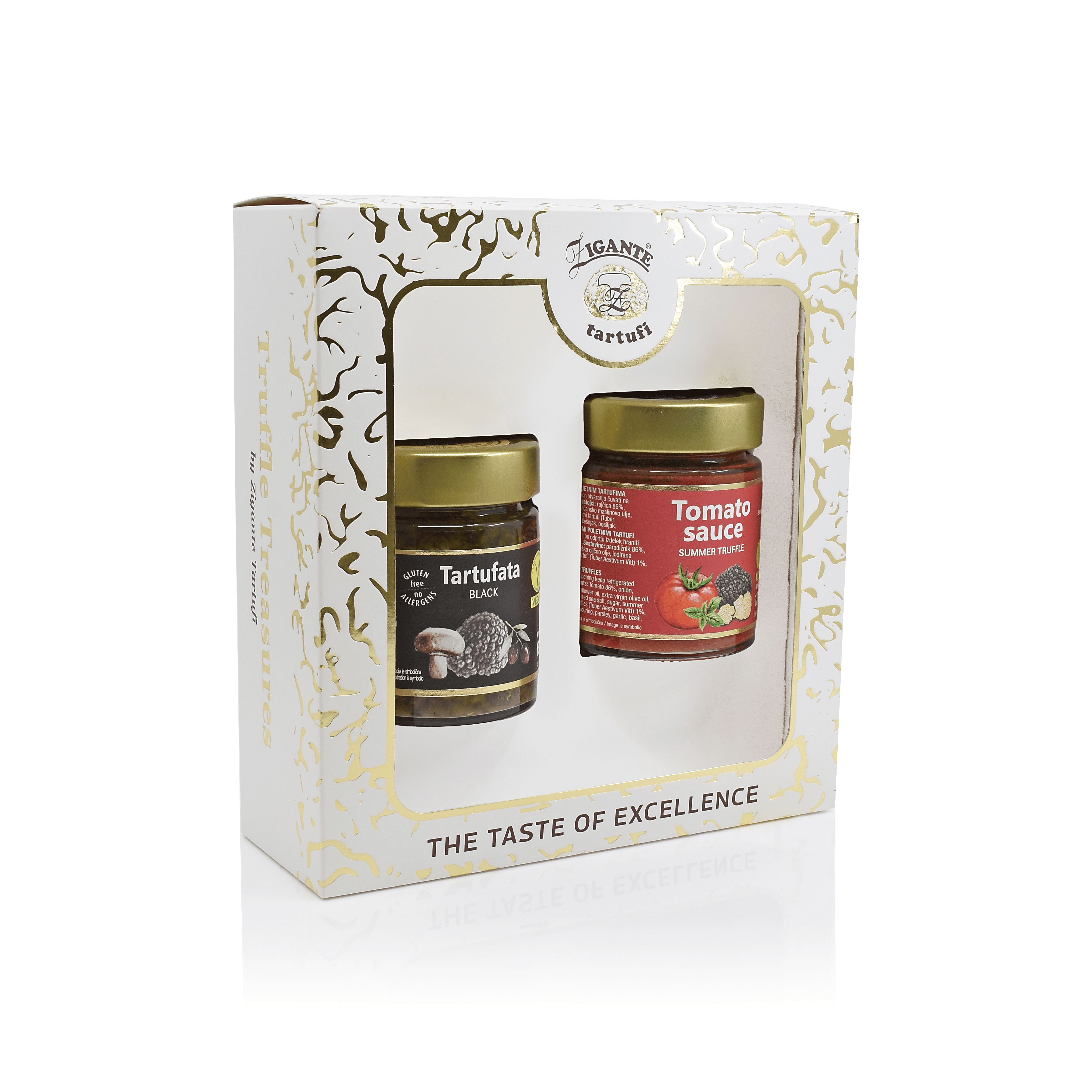 Ketchup and Mayonnaise with Truffles Gift packs Zigante Tartufi Online Shop