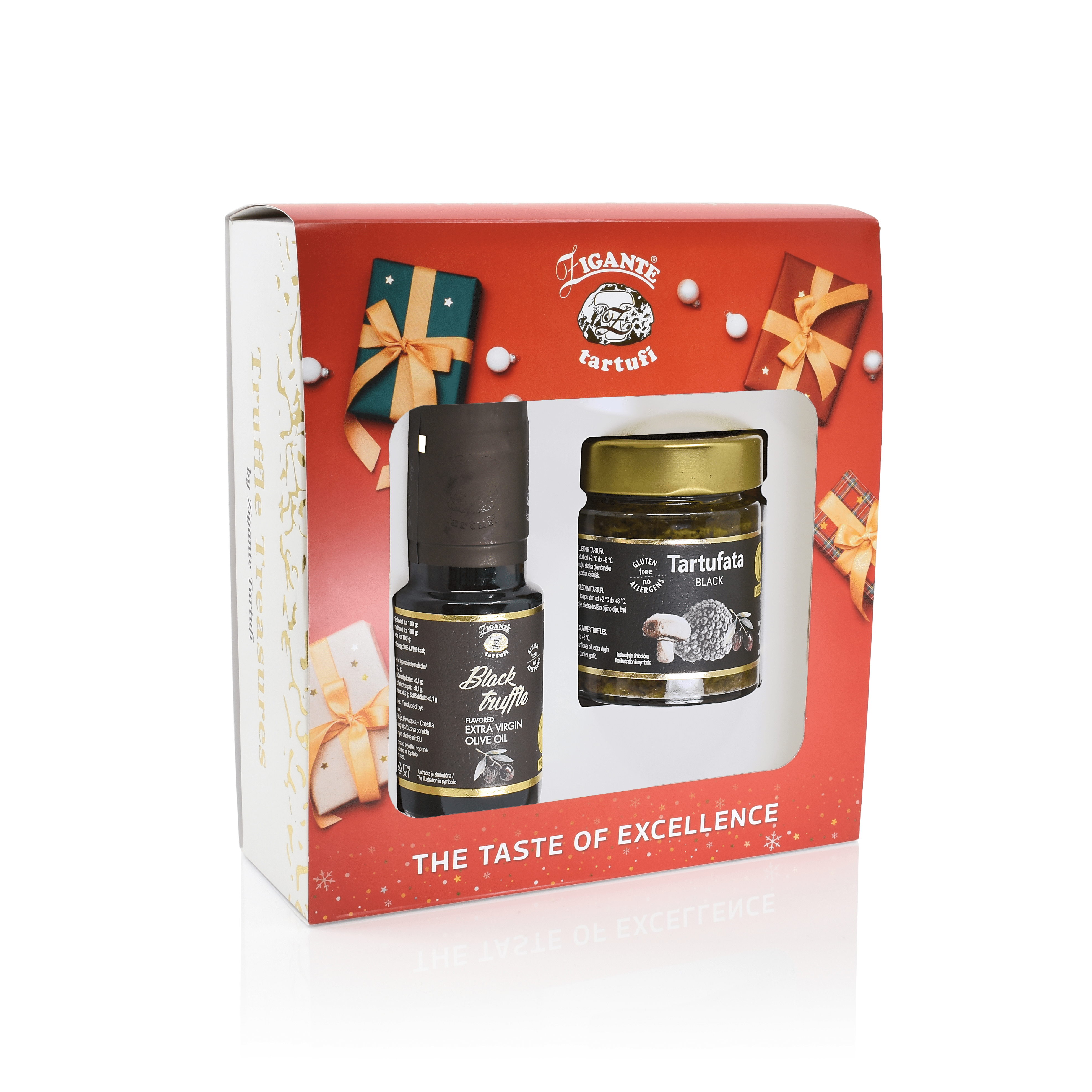 Oil & Tartufata Gift Box Truffle Treasures Zigante Tartufi Online Shop