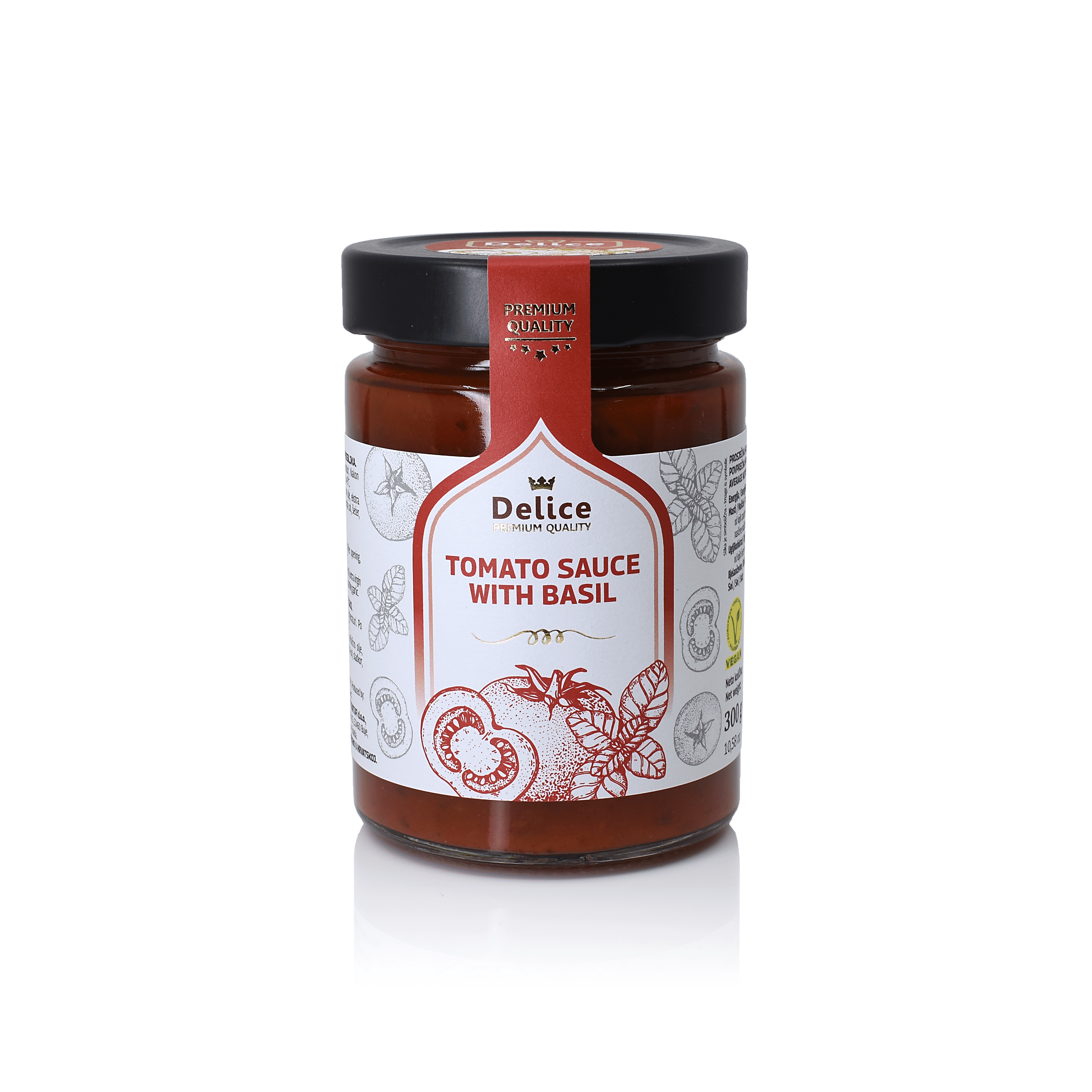Tomato sauce with basil Zigante Delice Zigante Tartufi Online Shop
