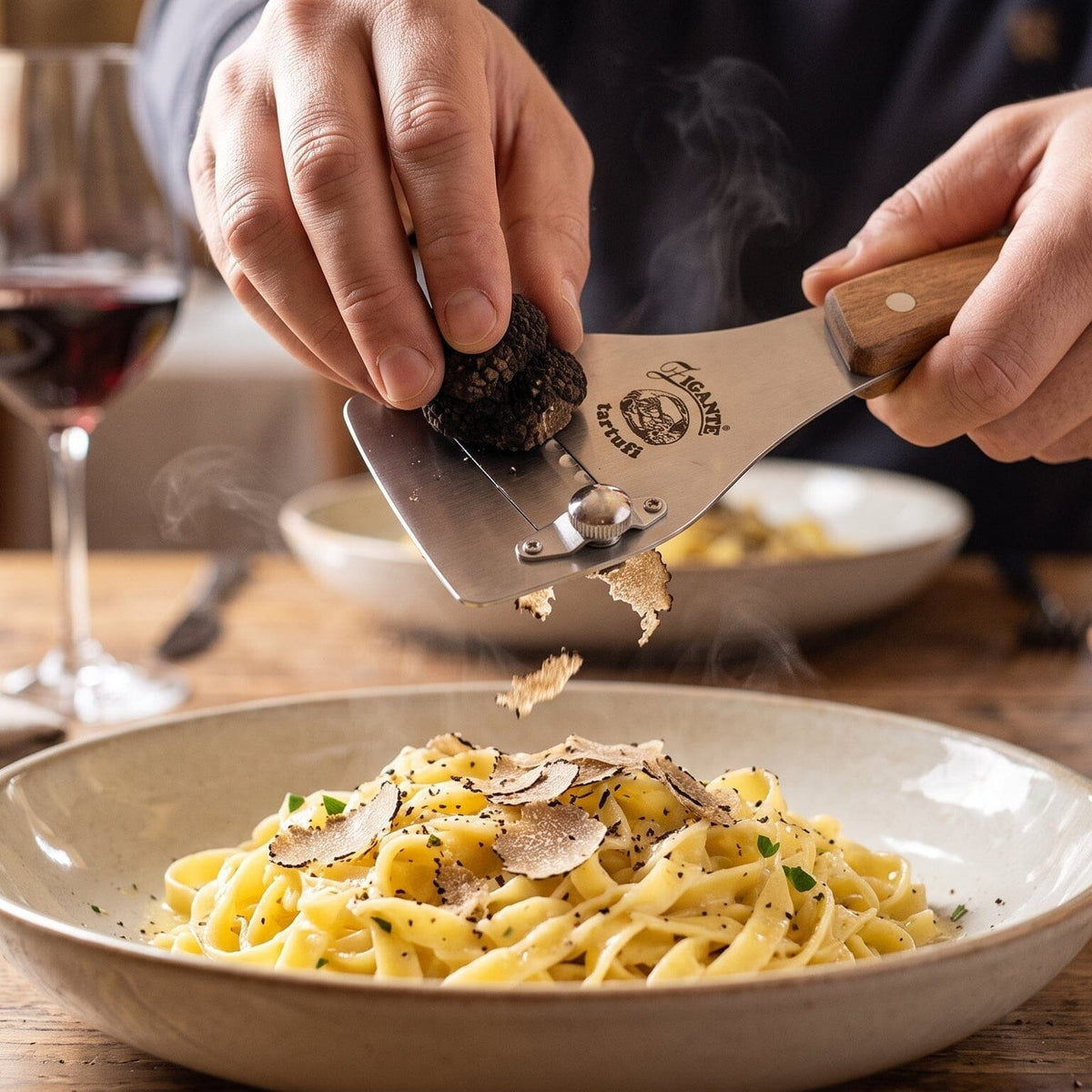 Truffle slicer with Wood handle Accessories Zigante tartufi d.o.o.