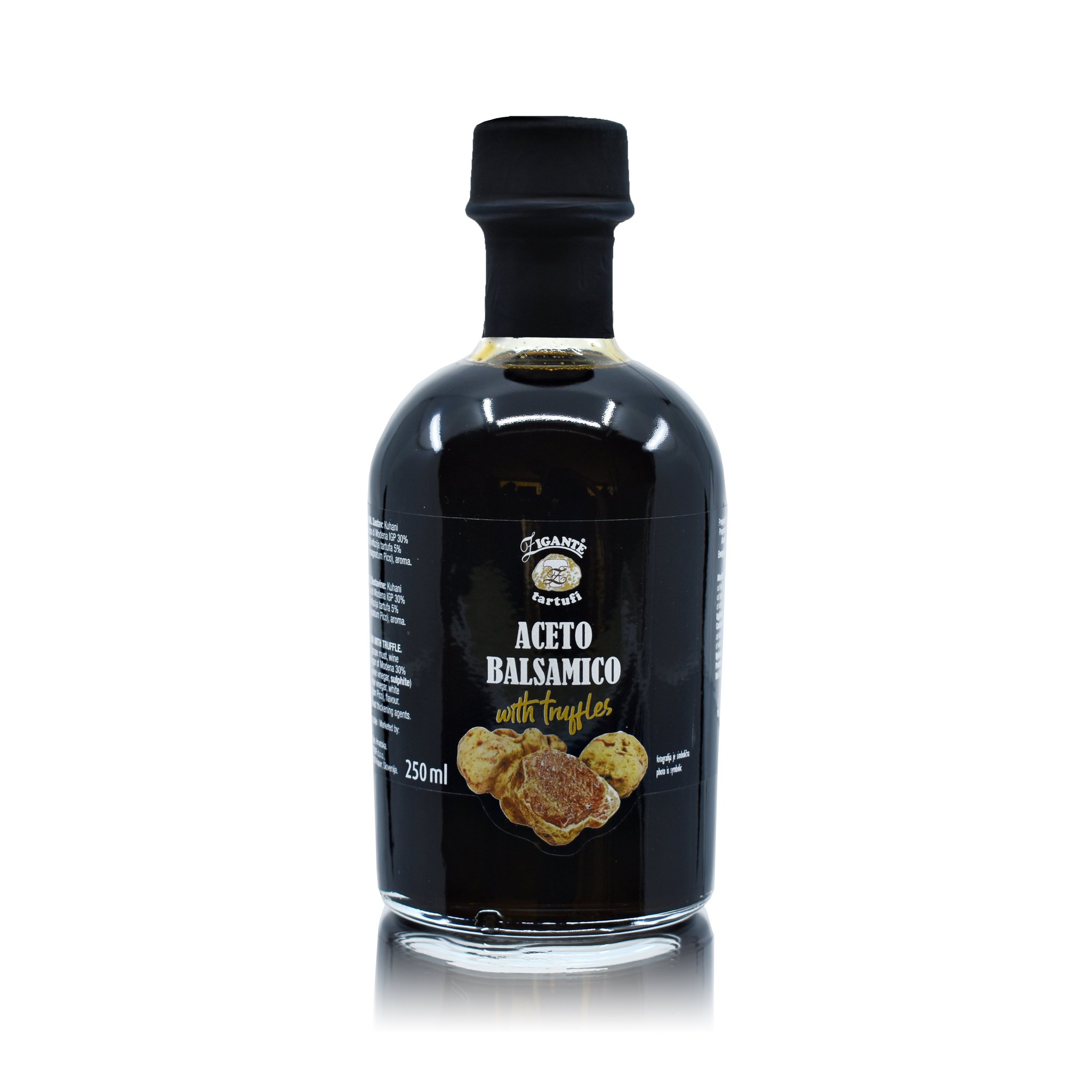 Balsamic vinegar of modena with truffle