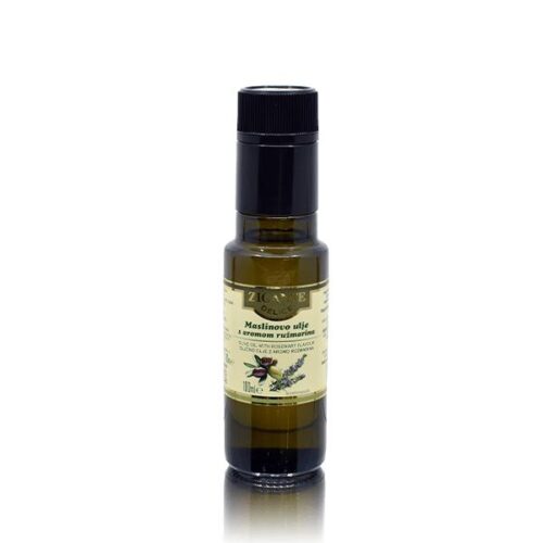 Olive oil with rosemary flavour